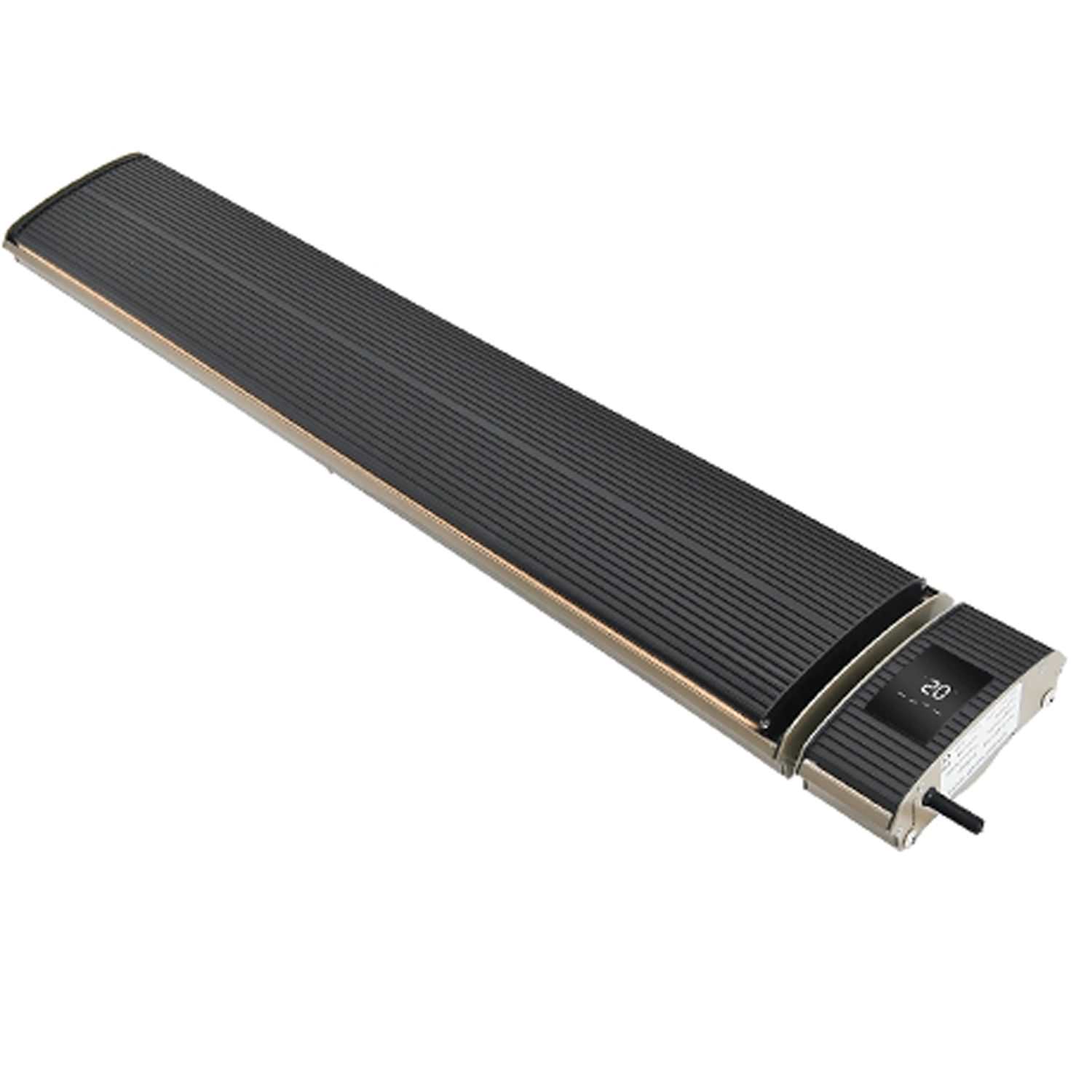 Sined Infrarossi 2400 stufa elettrica wifi nera 2400W