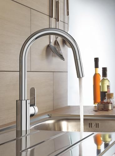 Grohe Eurocube 31484001 miscelatore lavello cromo moderno