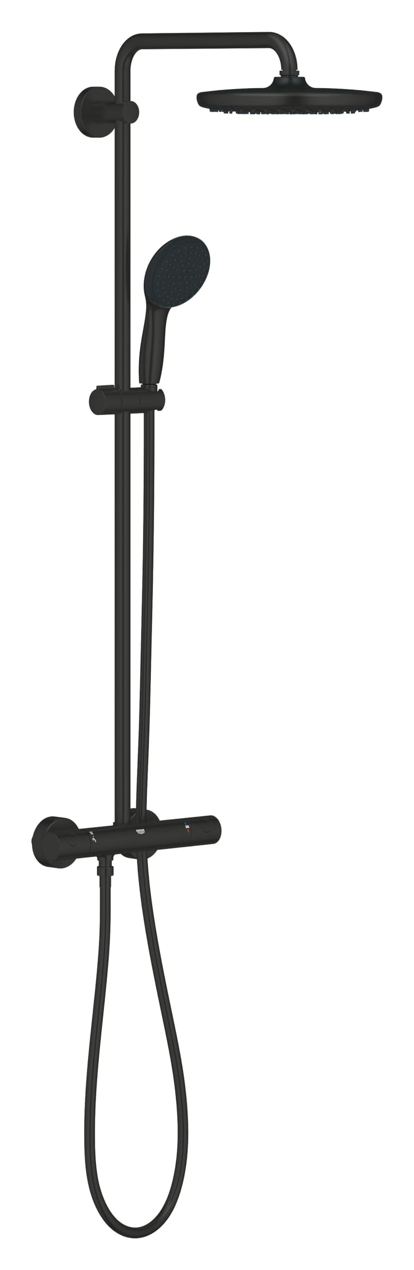 GROHE Vitalio Start System 250 colonna doccia nero opaco