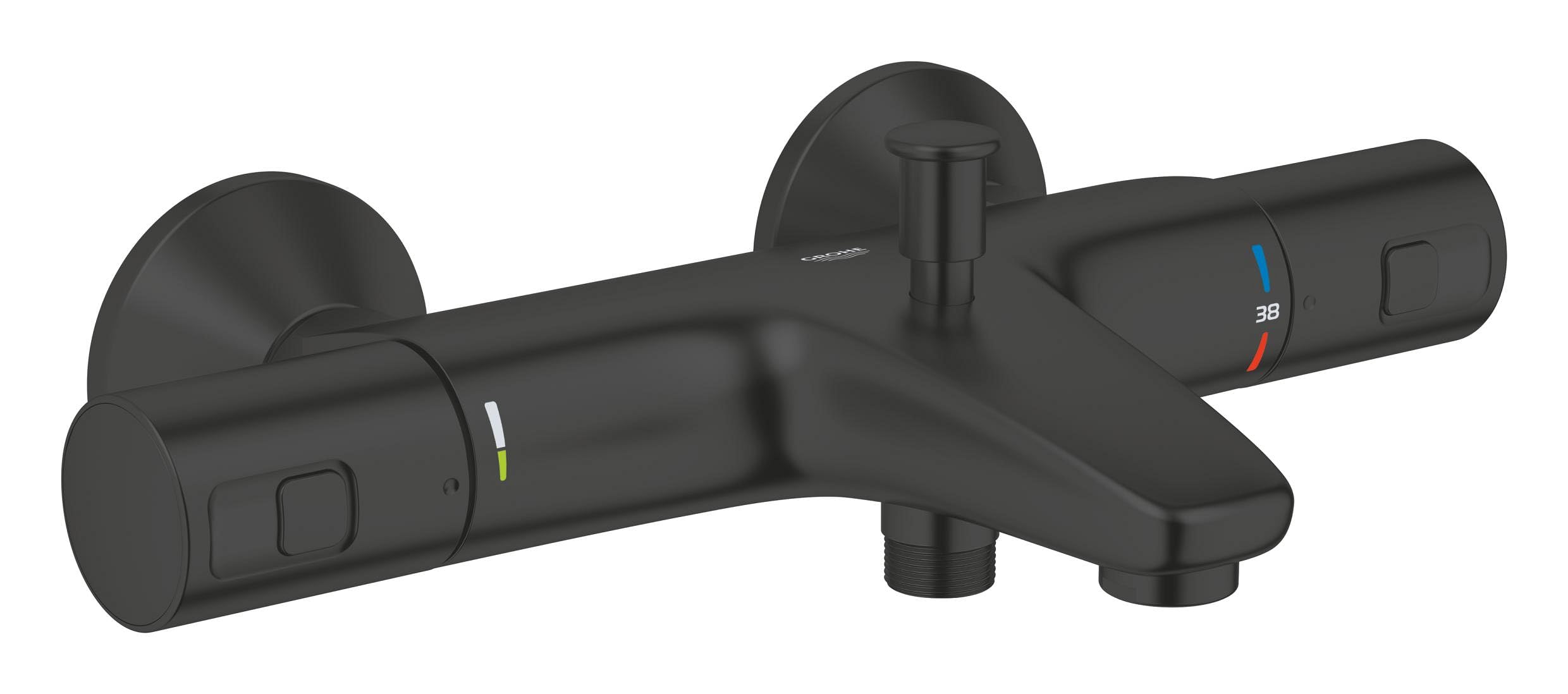 GROHE Precision Start 345982430 miscelatore vasca nero opaco