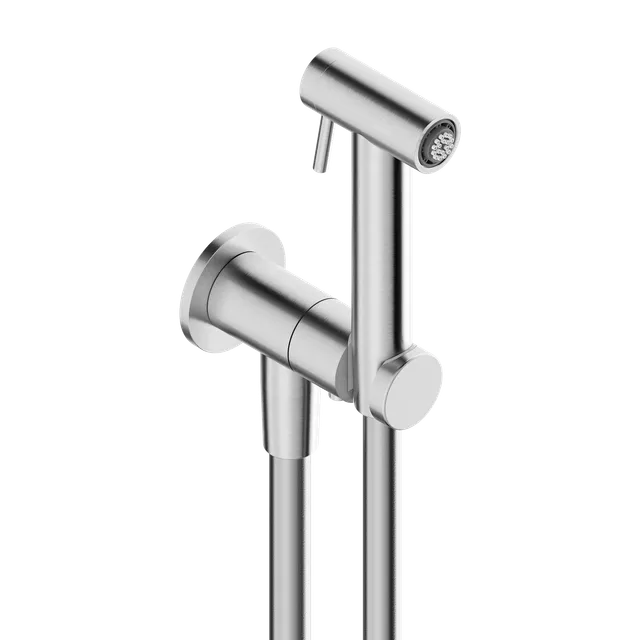 Tubico Loira set WC inox 316L con doccetta igienica