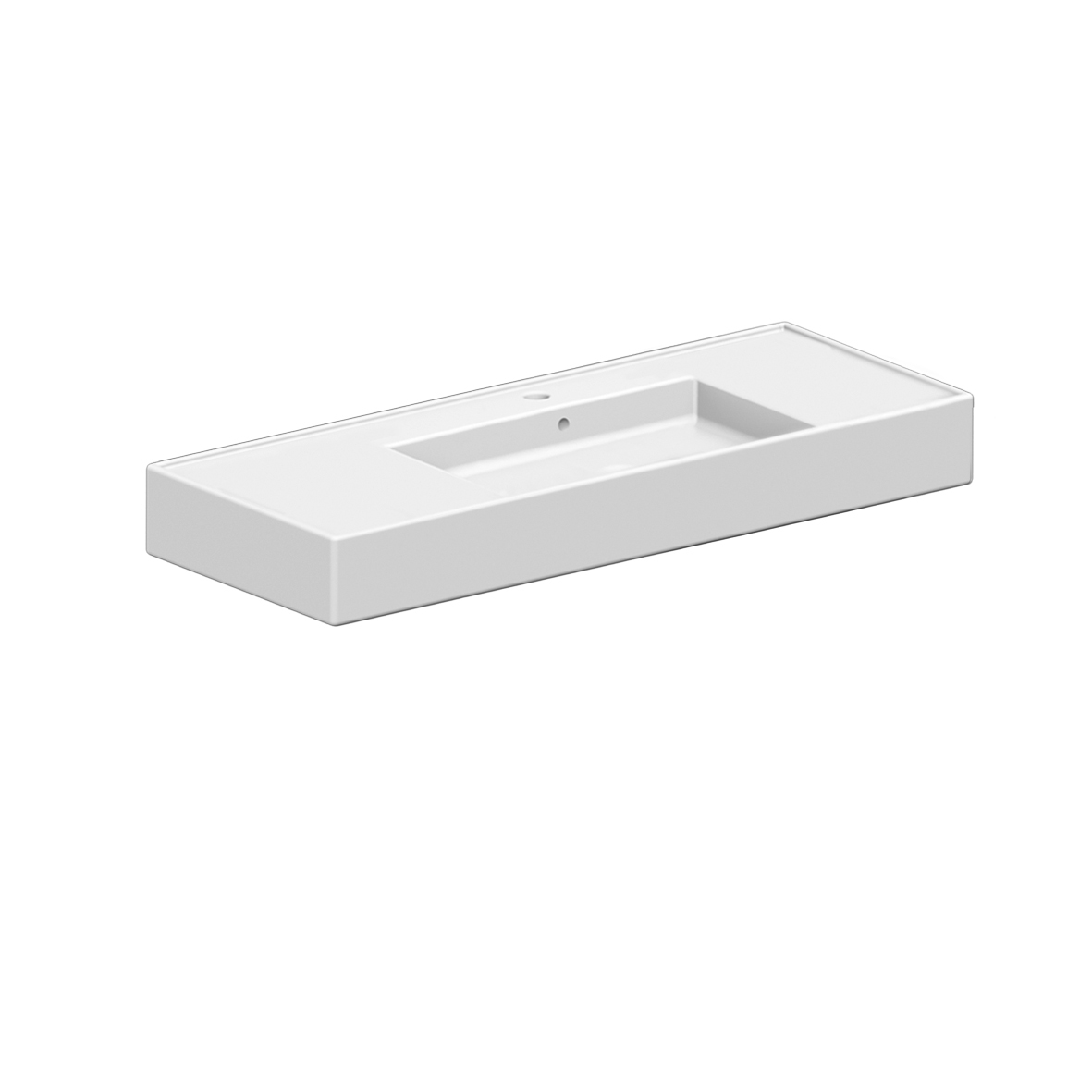 Scarabeo Teorema 2.0 120 Double Shelf lavabo 121x46