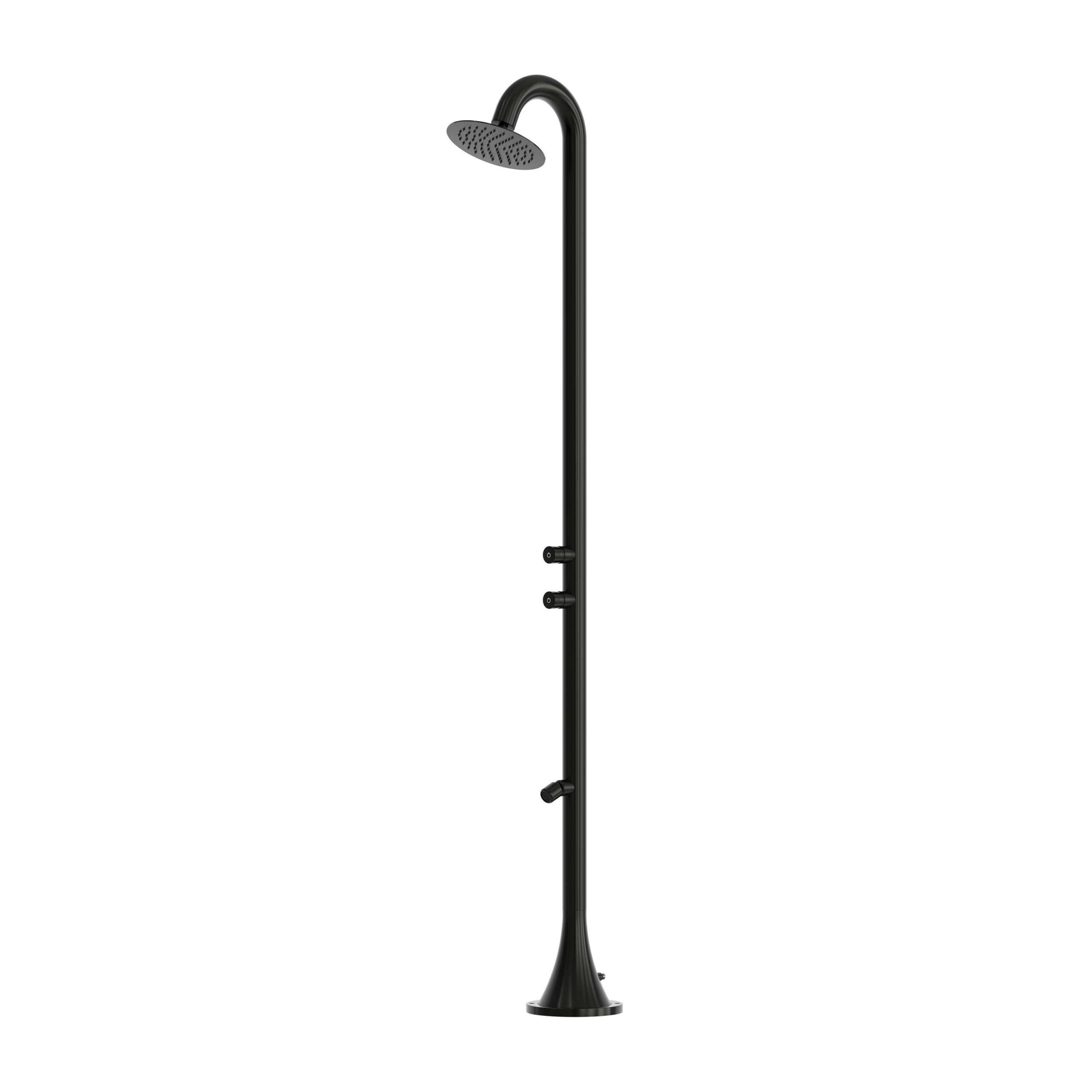 Sined Luna Doppio TMP Doccia Esterna Nera 229 cm