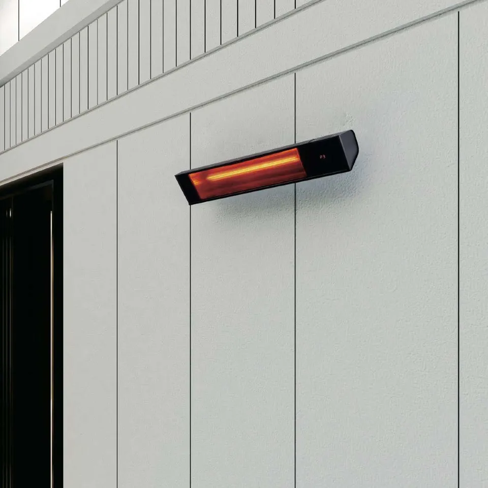 Sined Caldo-Vetro-Nero-2000 stufa infrarossi 2000W IP65