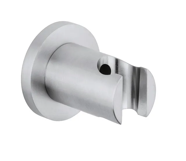 Tubico Tevere supporto doccia fisso tondo inox 316L