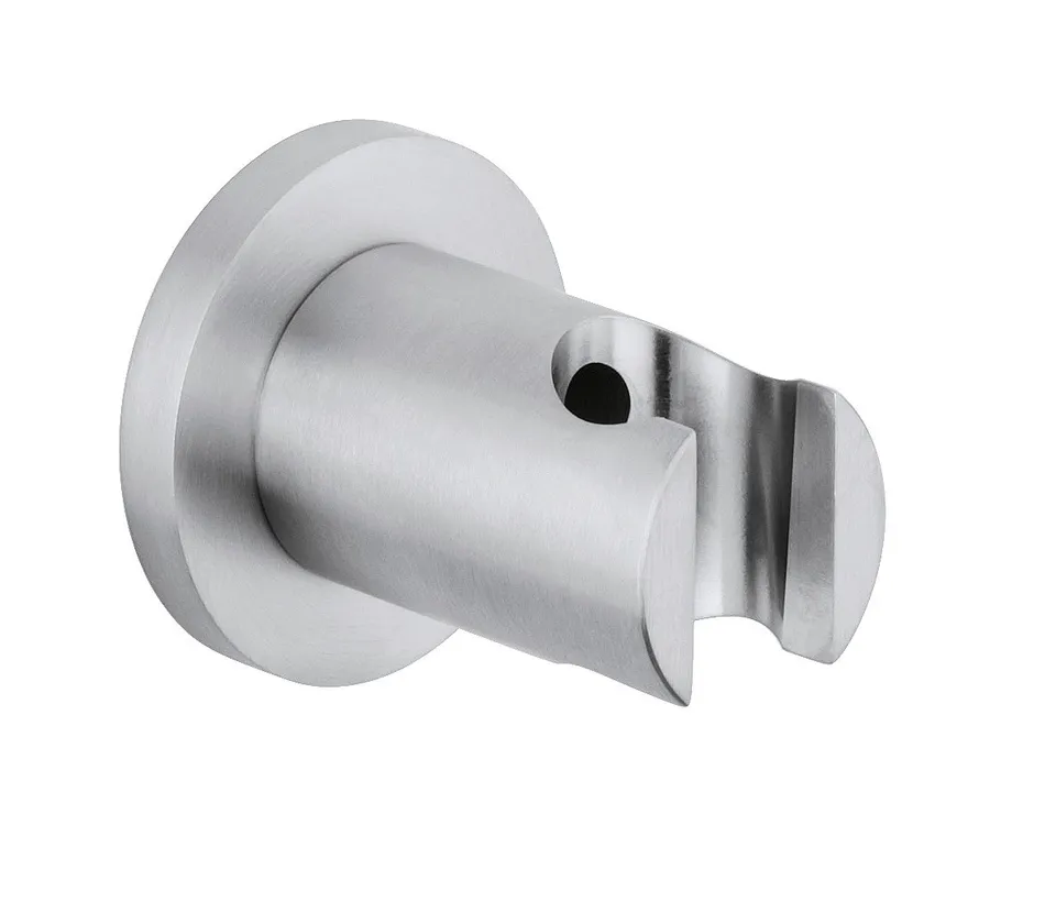 Tubico Tevere supporto doccia fisso tondo inox 316L