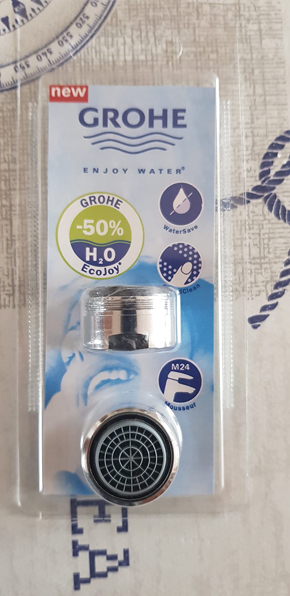 Grohe 40451000 Mousseur M24x1 Aeratore 2 Pezzi risparmio acqua