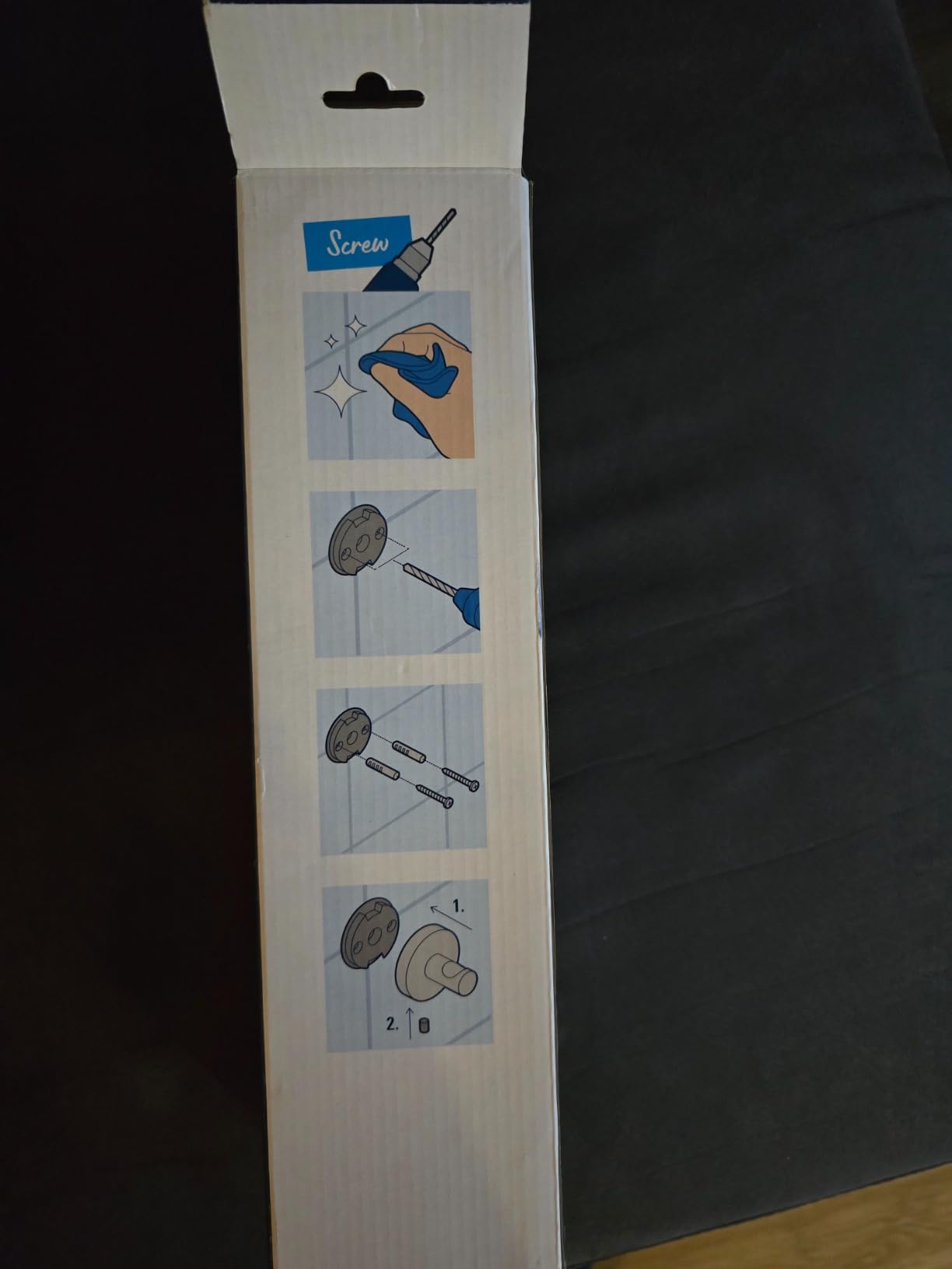 GROHE Start Cube 410942430 maniglia bagno nero opaco 354 mm