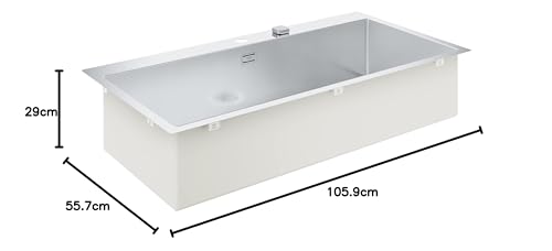 Grohe K800 31586SD1 lavello inox 1024 mm