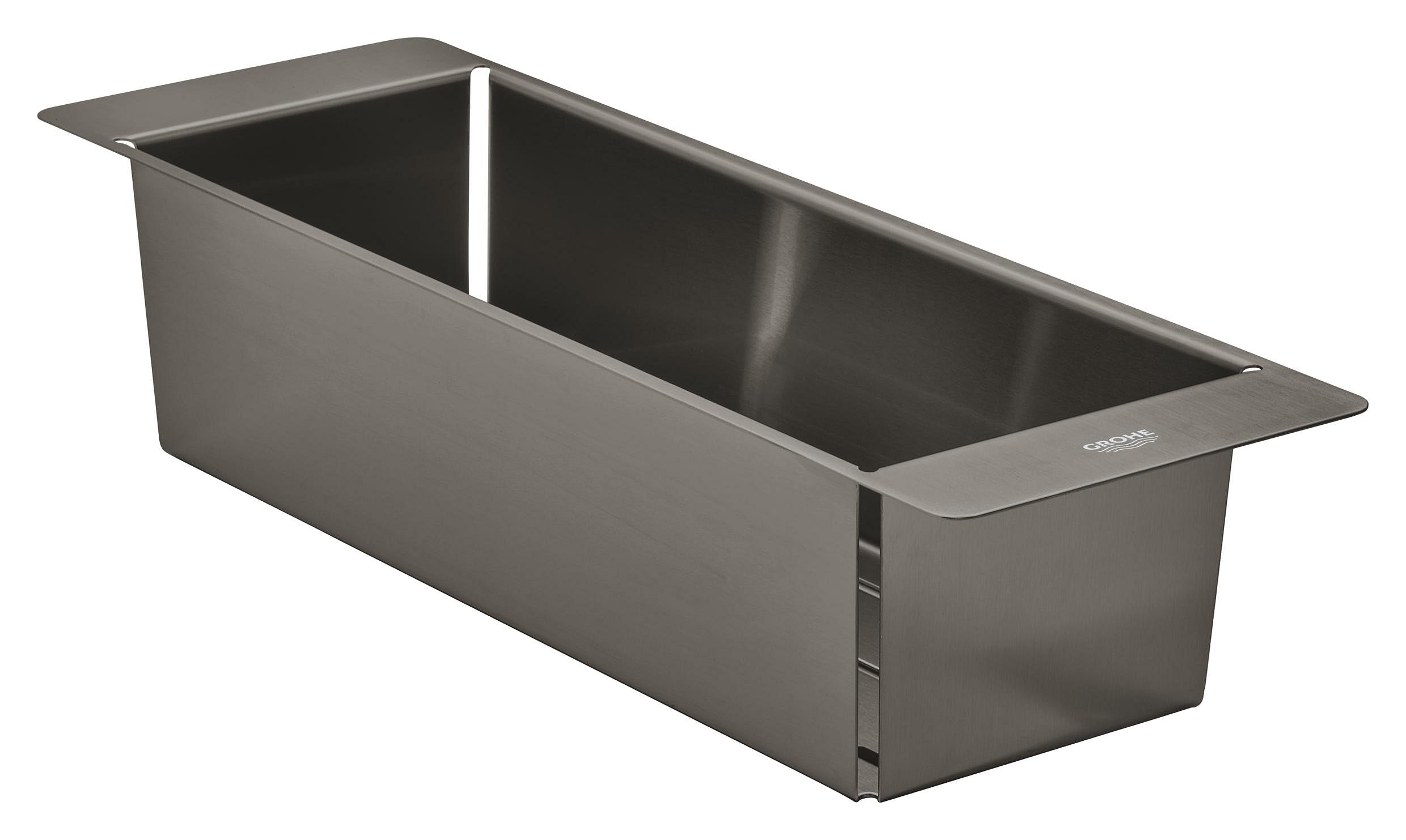 GROHE 40852AL0 vaschetta cucina forata 45 cm grafite spazzolato