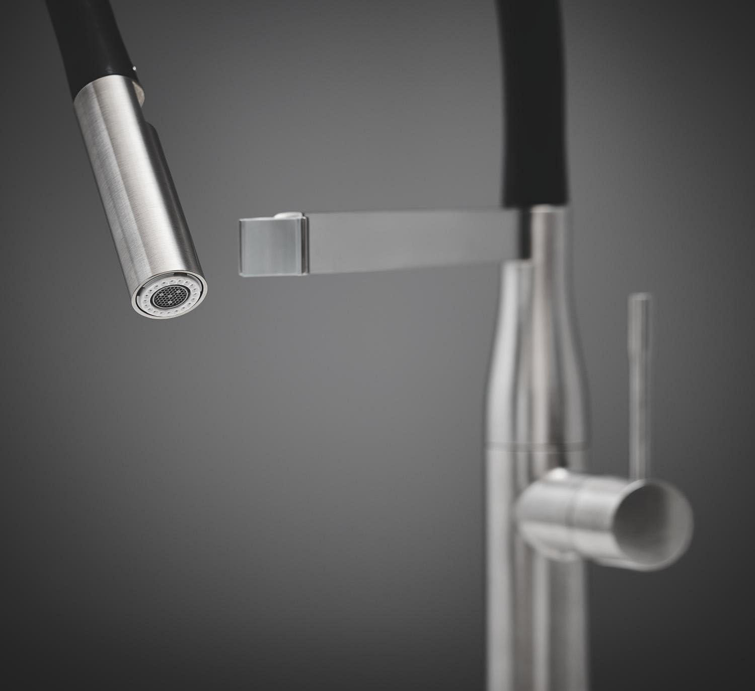 Grohe Essence New 30294DC0 miscelatore cucina acciaio inox con doccetta