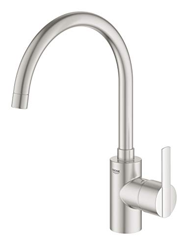 GROHE Eurocube miscelatore cucina 32670DC2 acciaio satinato