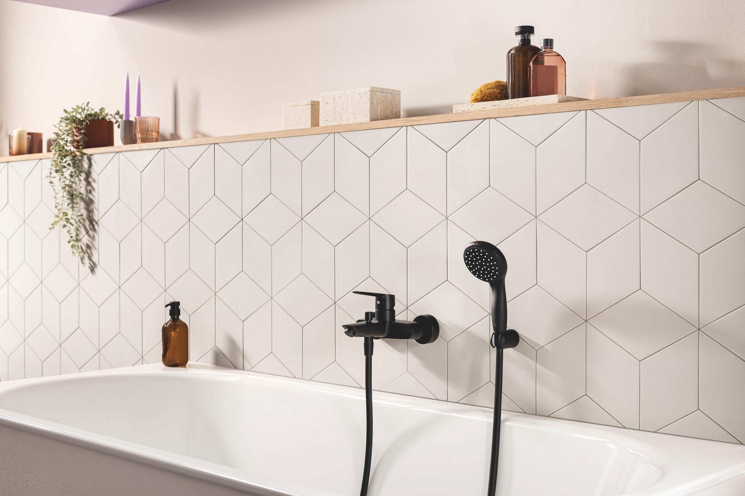 GROHE Start 322782432 miscelatore vasca nero opaco