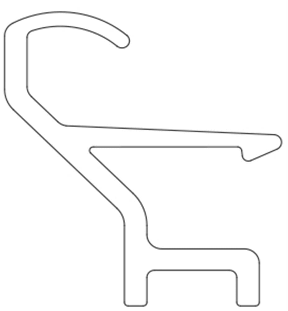 Vismaravetro Junior GN guarnizione guida scorrimento