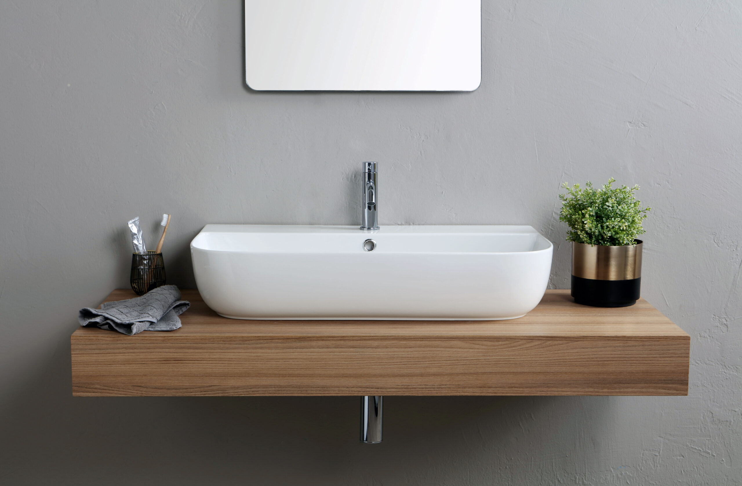 Scarabeo Glam 75/S lavabo 75x42 cm bianco ceramica