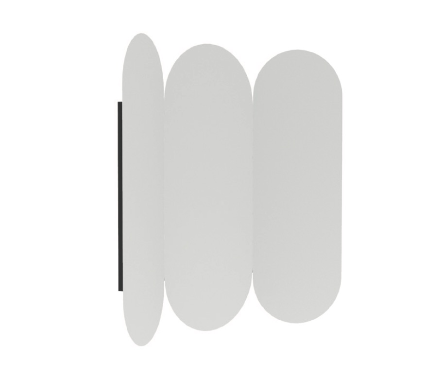 Scarabeo Trino T specchio bagno a parete