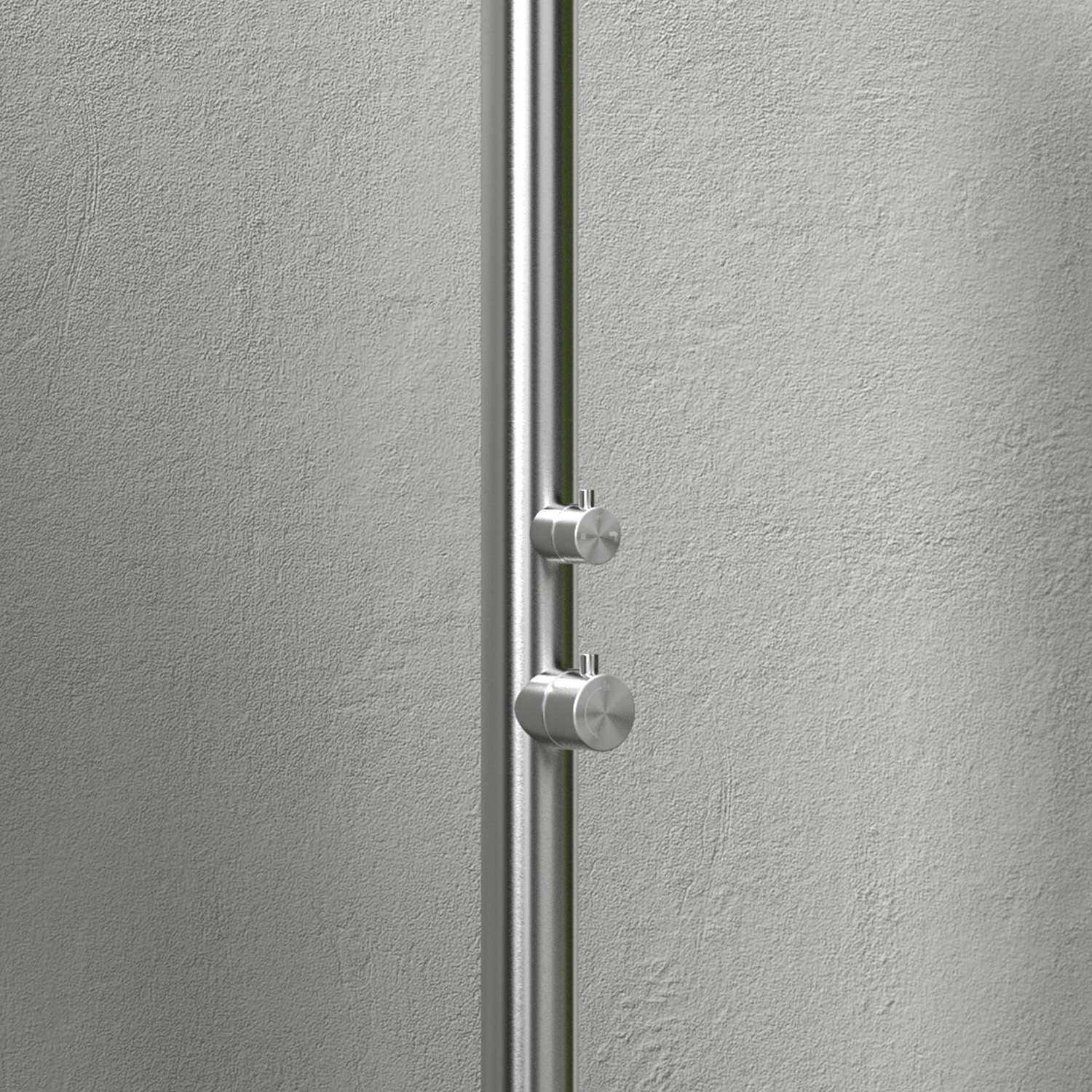 Sined Quartu doccia esterno inox acqua calda fredda
