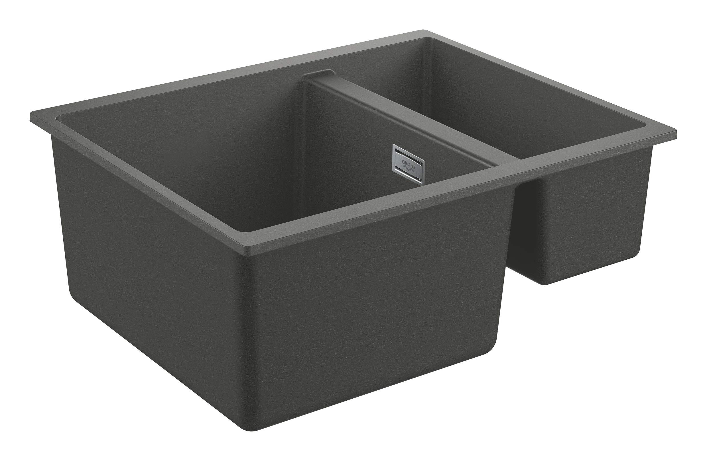 Grohe K500 50-C lavello cucina granite black 86x50 cm