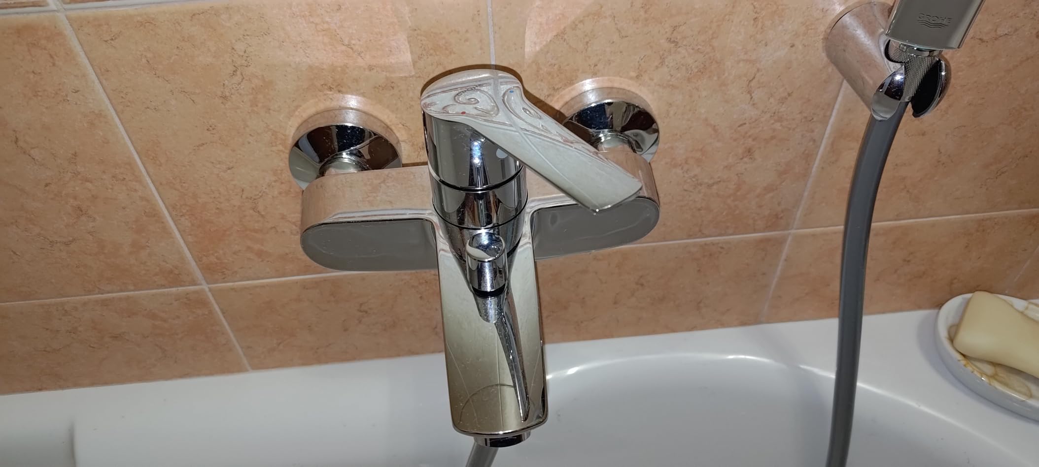 GROHE Start 25283002 miscelatore vasca-doccia esterno con doccetta