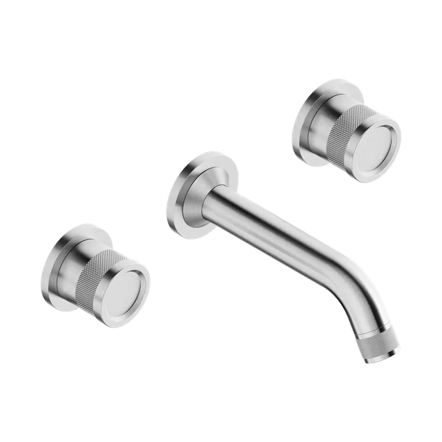 Tubico Volga miscelatore lavabo incasso 3 fori bocca 16 cm