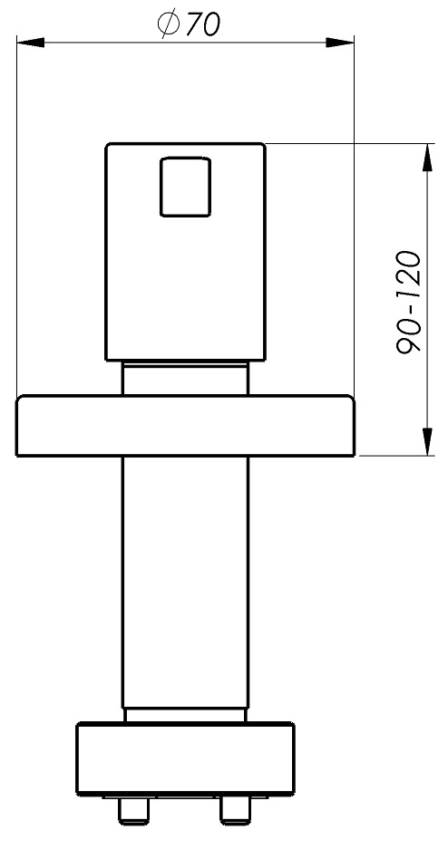Schmiedl GS0070U1G valvola incasso 1/2 metallo