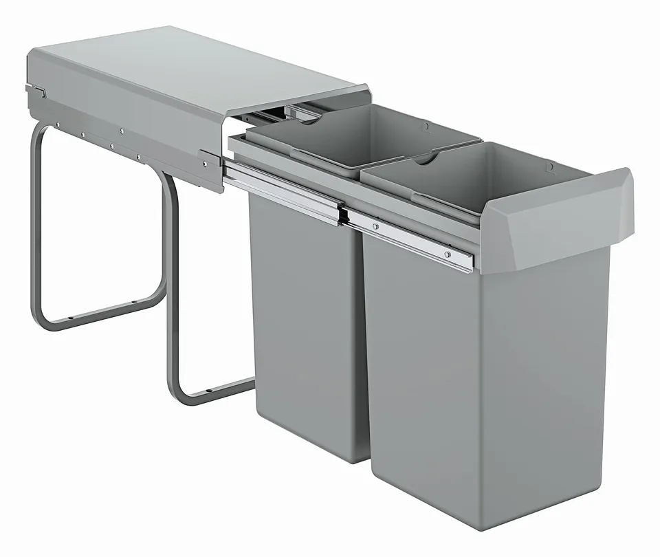 GROHE 40855000 pattumiera sottolavello 30 cm 2x15 l