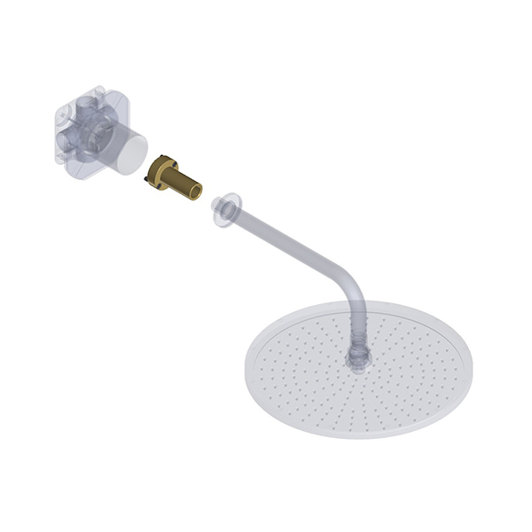 Schmiedl GS04914WA1 Adattatore parete 1/2 metallo