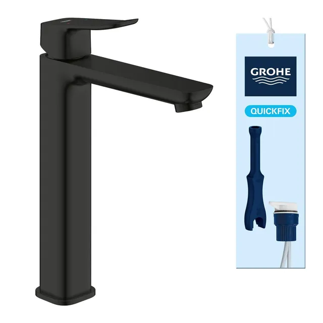 GROHE Dice Rubinetto Lavabo XL 270 mm Nero Opaco Water Saving