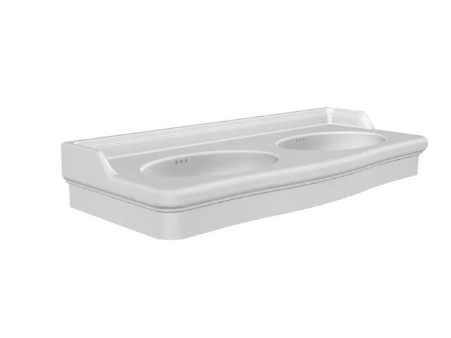 Scarabeo Castellana 120 Lavabo Doppio 126x52 Ceramica