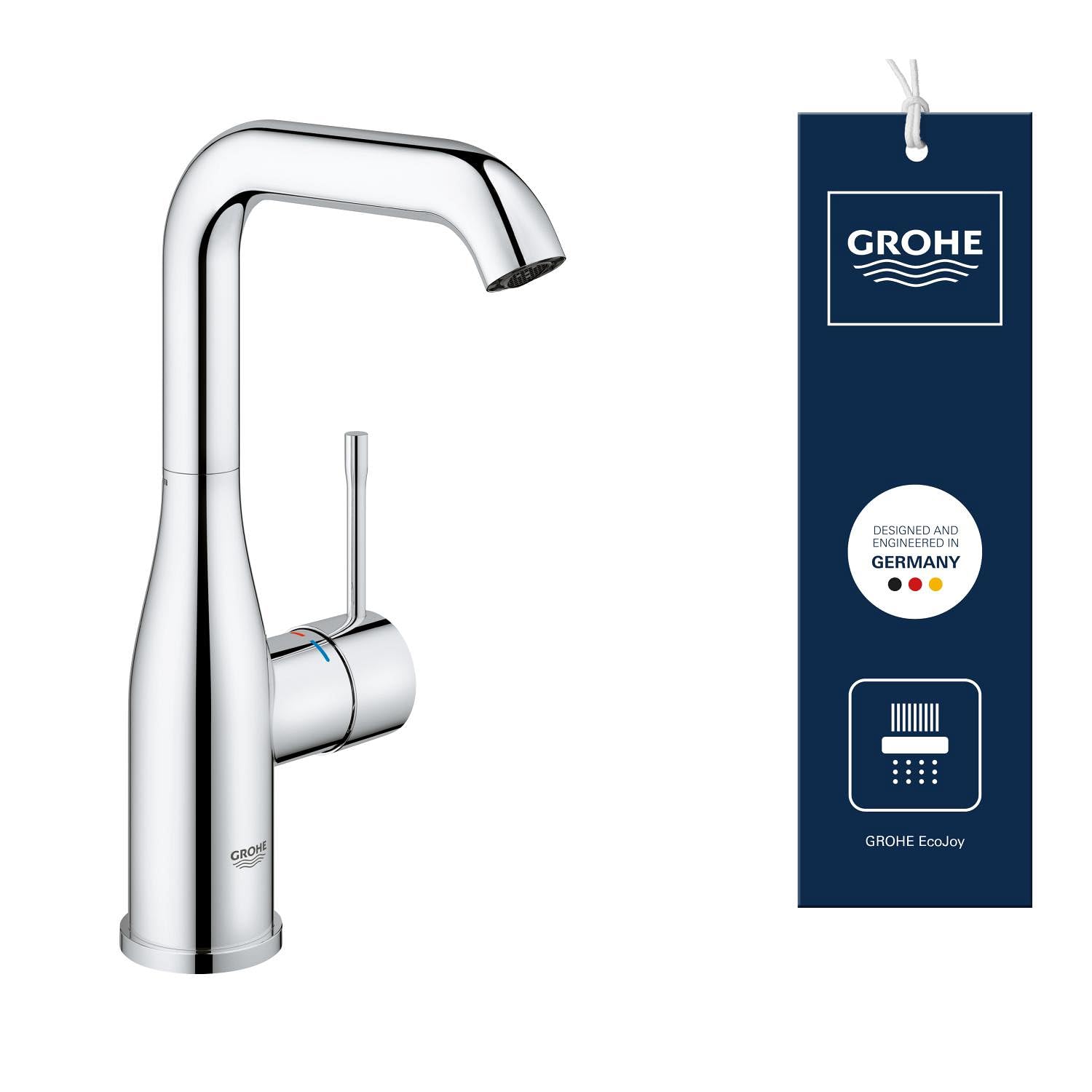 Grohe Essence 23541001 miscelatore lavabo bocca alta cromo