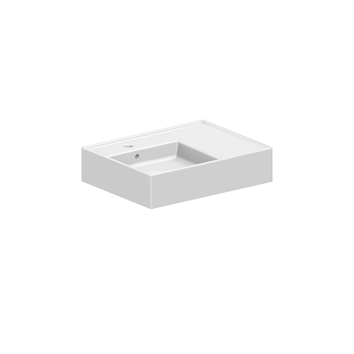 Scarabeo Teorema 2.0 60 Shelf DX Lavabo 60x44 cm