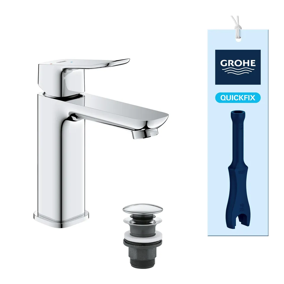 GROHE Dice miscelatore lavabo M cromo 3,5 l/min