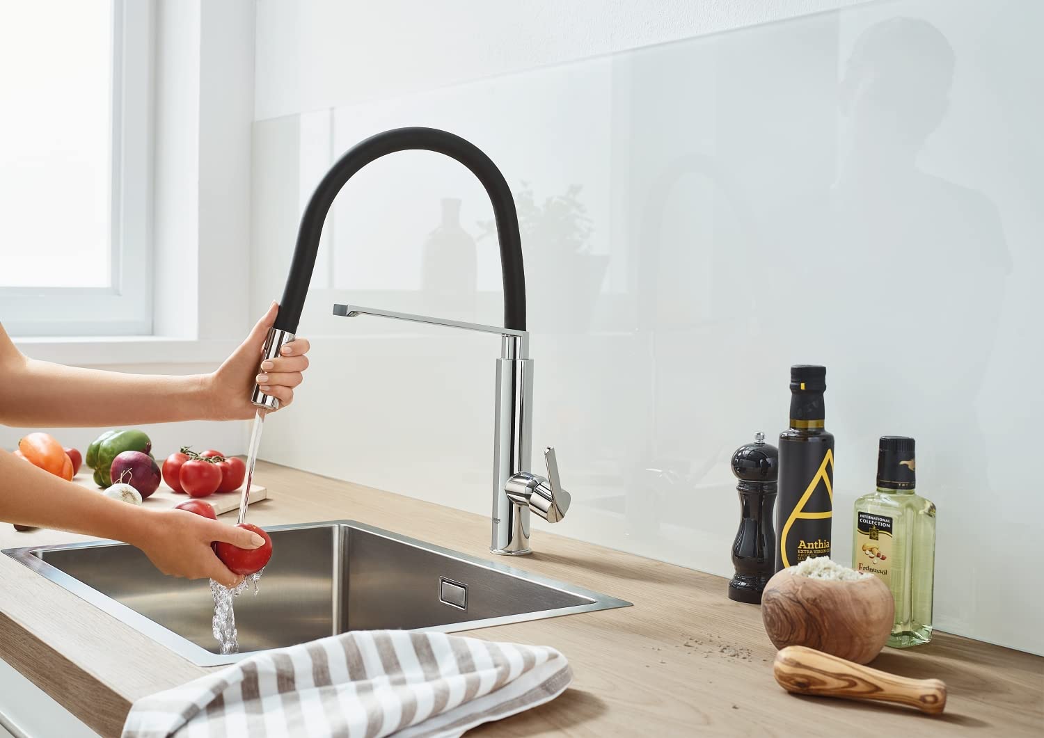GROHE Eurosmart Professional 31489000 miscelatore cucina nero