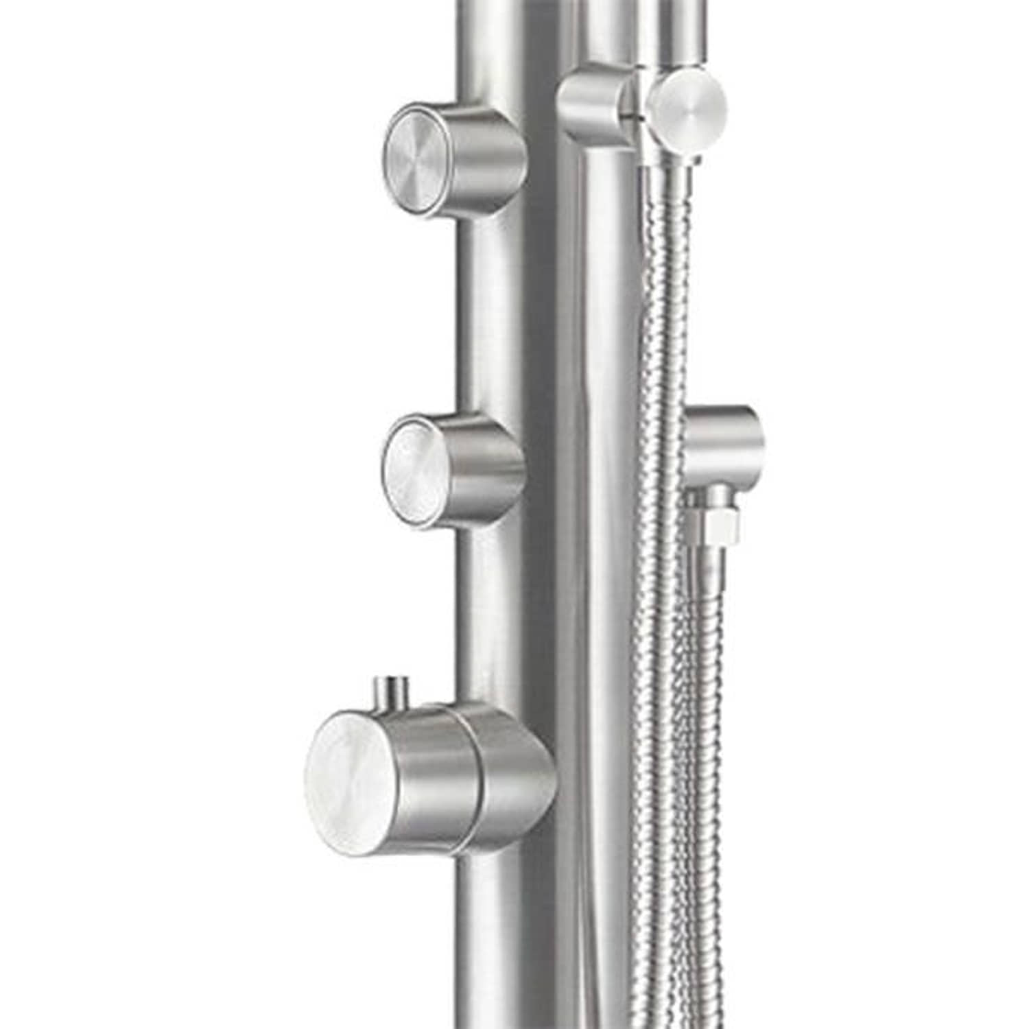 Sined Doccia Budoni Inox esterno acqua calda fredda 316L
