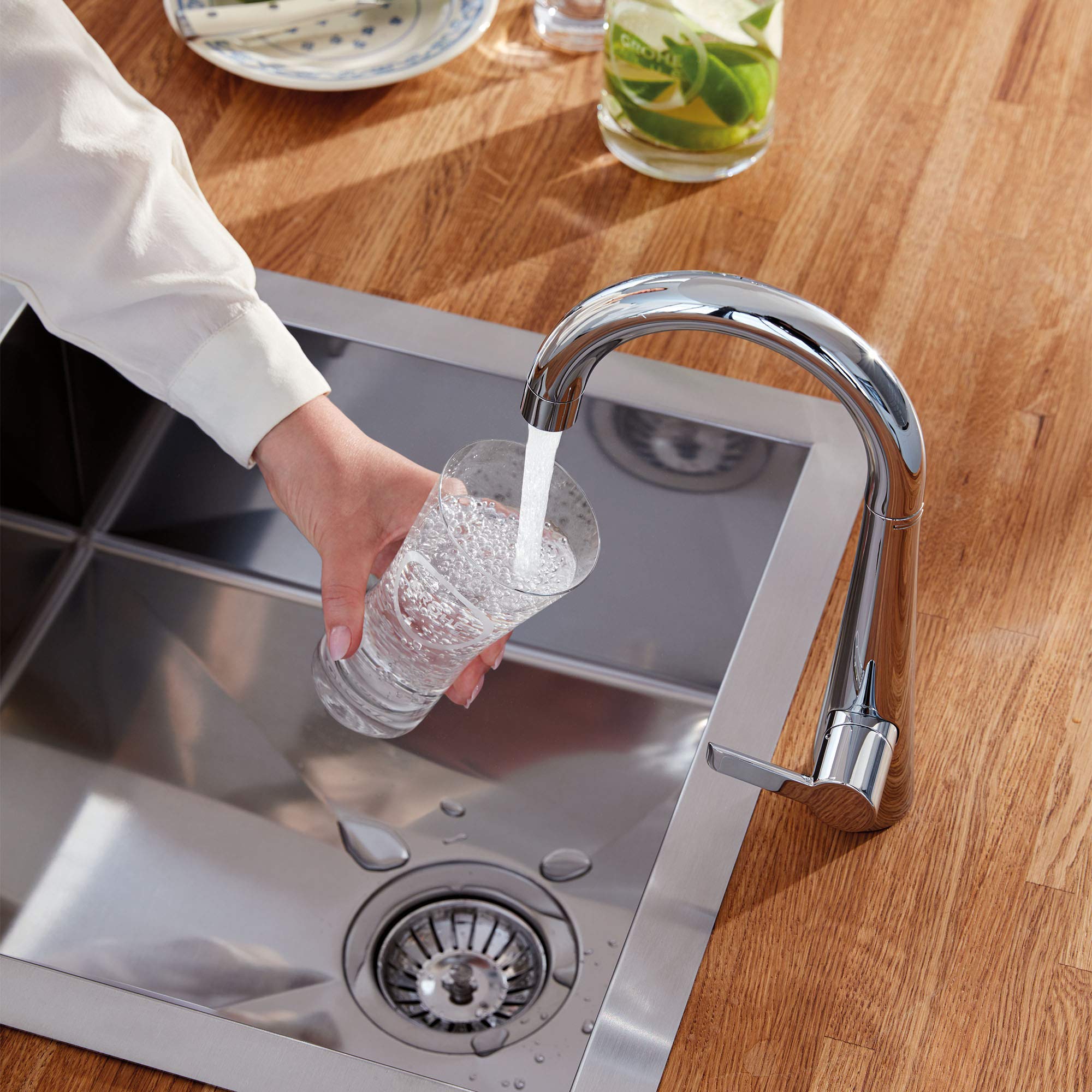 Grohe Zedra 30026002 rubinetto cucina cromo filtrante