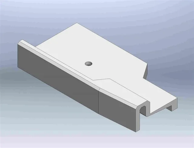 Vismaravetro Linea SMF base ridotta SX bianco