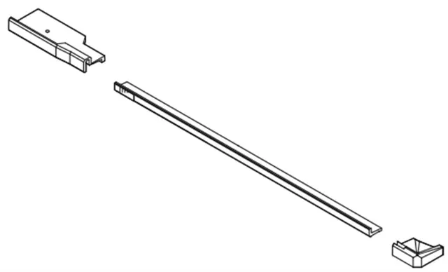 Vismaravetro Linea SMF LV kit cromo sinistro