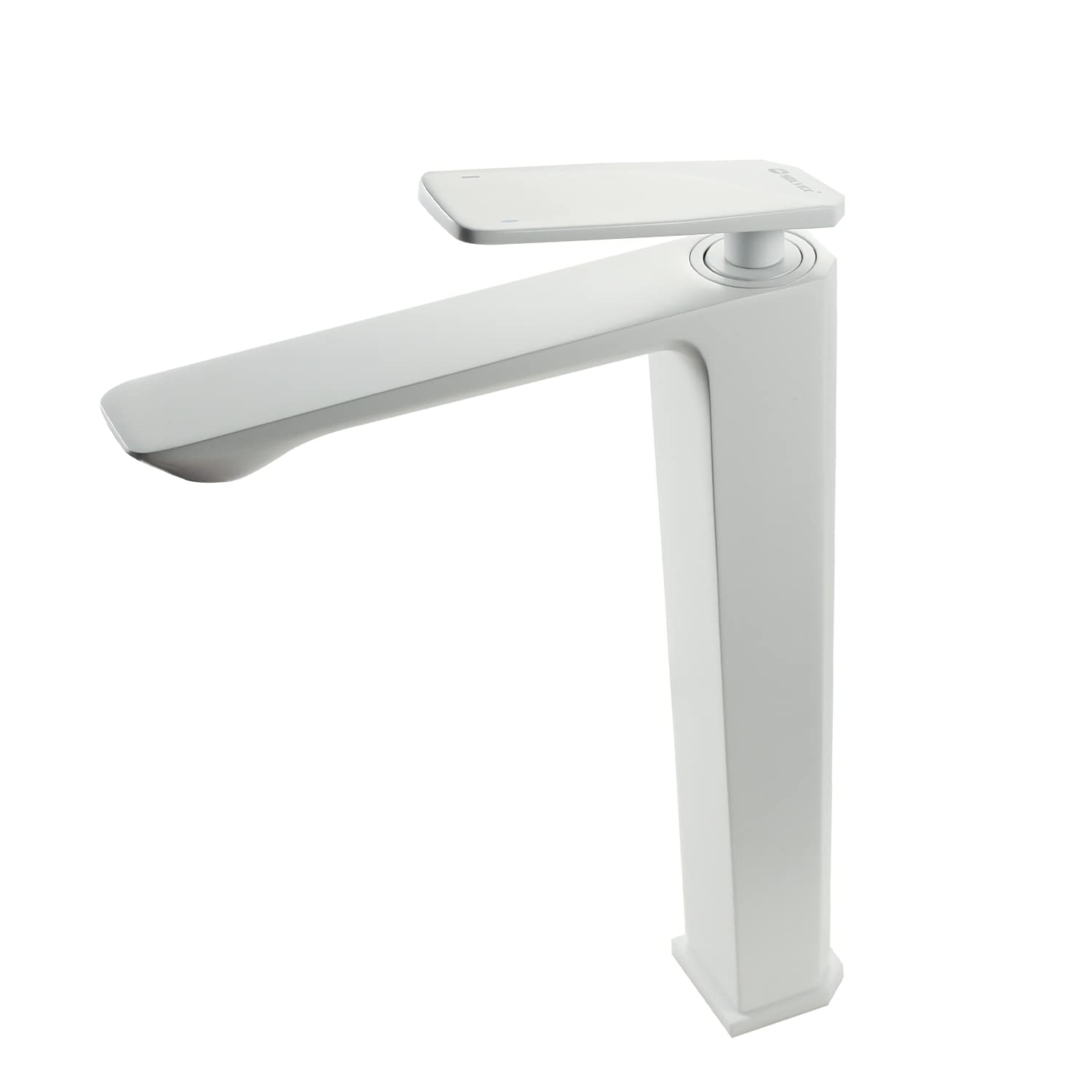 Solvex SP-12008-B miscelatore lavabo bianco girevole ottone