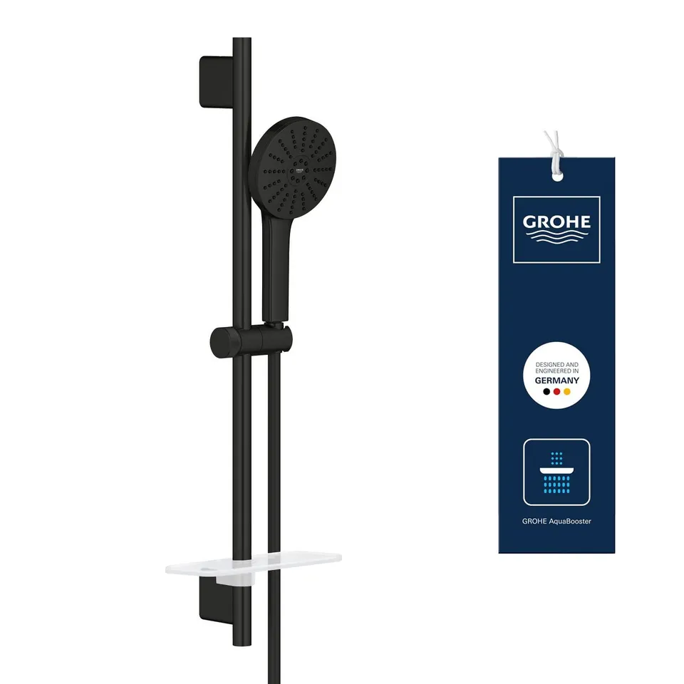GROHE Vitalio Joy+ 120 1348662430 saliscendi nero opaco risparmio idrico
