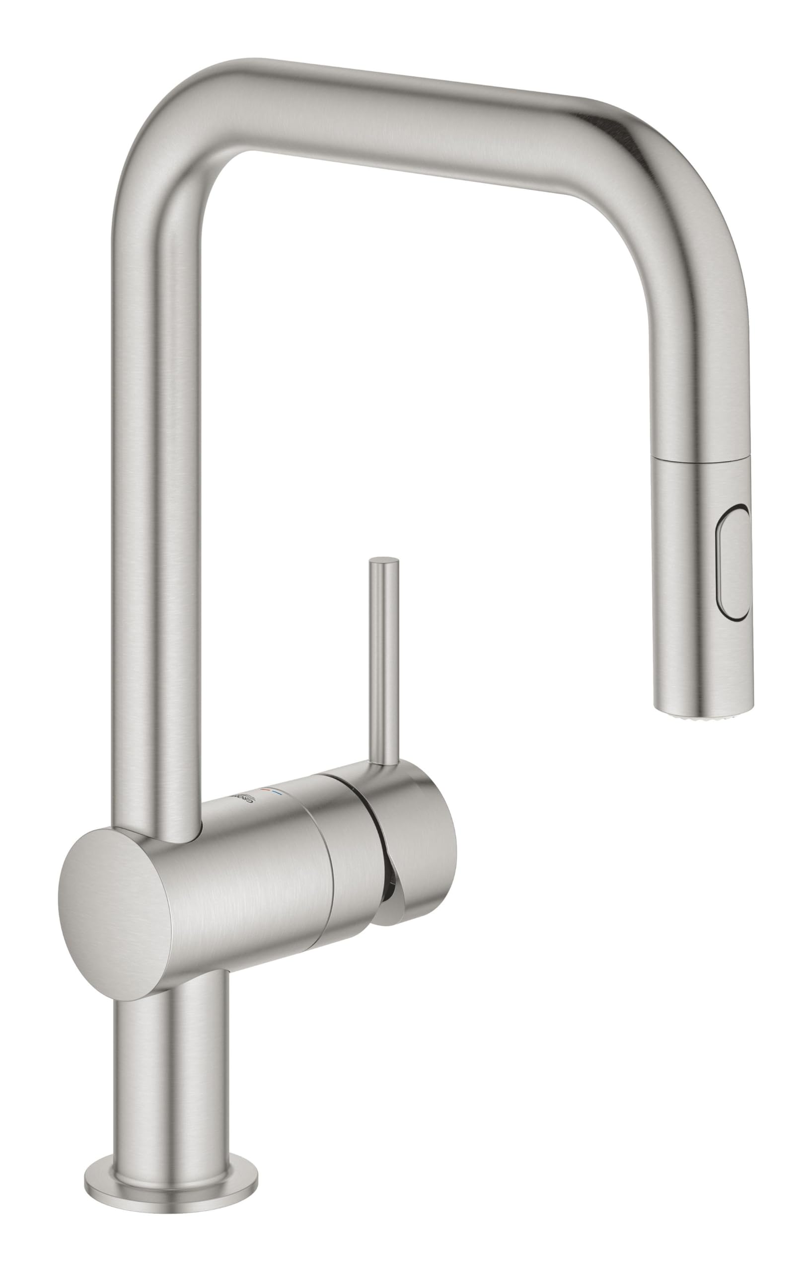 Grohe Minta 32322002 Miscelatore Lavello Cromo Doccetta Estraibile
