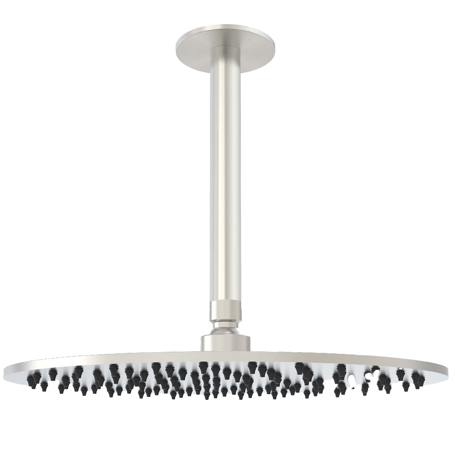 Sined Levante kit soffione soffitto 30 cm inox
