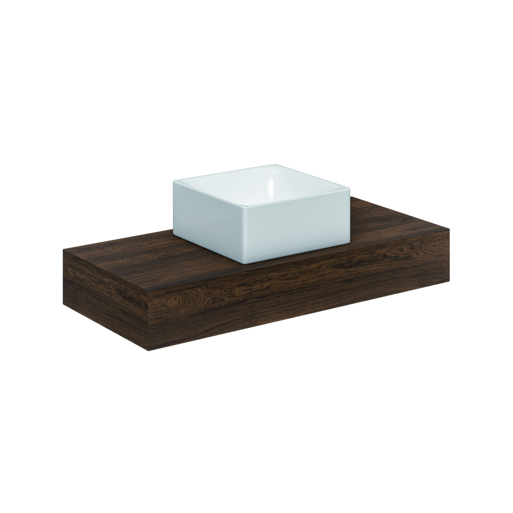 Scarabeo Skinny 36x36 lavabo in ceramica