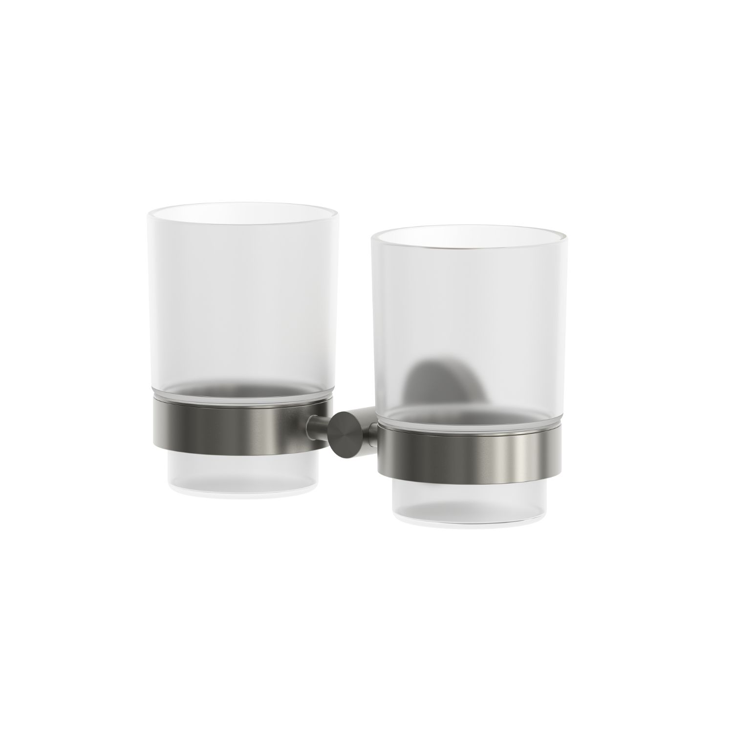 Sined Levante Doppio Portabicchieri Canna Fucile Inox