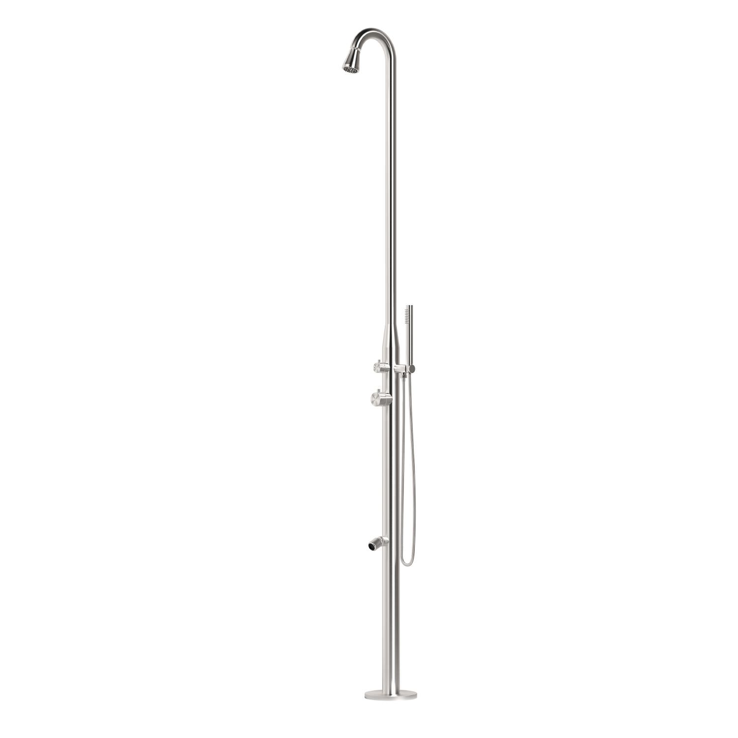 Sined Stintino Inox Doccia Esterna con Doccetta