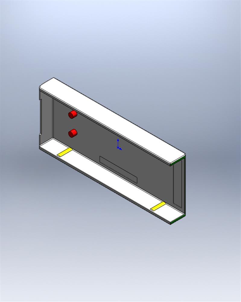 Vismaravetro Flare 2.0 cover cerniera ricambio argento satinato