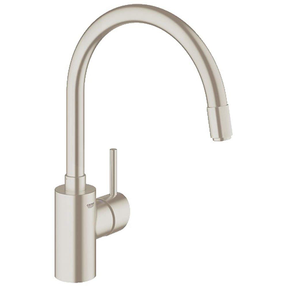 Grohe Eurocube 31483DC2 miscelatore cucina acciaio doccetta