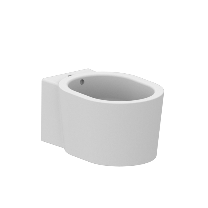 Scarabeo Bucket bidet sospeso bianco ceramica