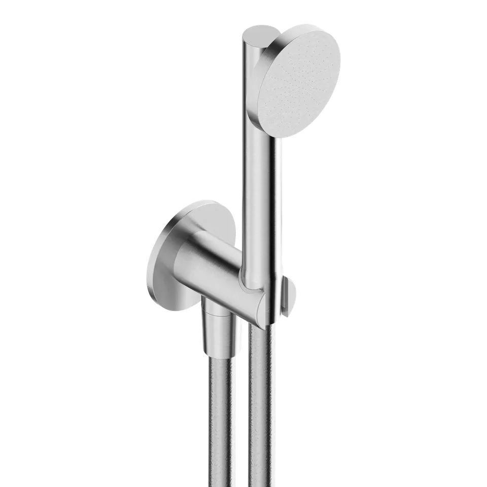 Tubico Loira set doccia inox 316L rosone 65 mm