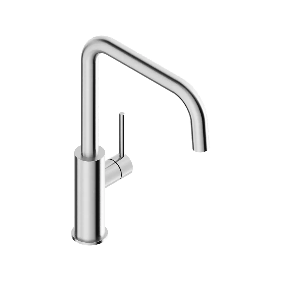 Tubico Kitchen Flows miscelatore cucina canna a ponte inox 316L
