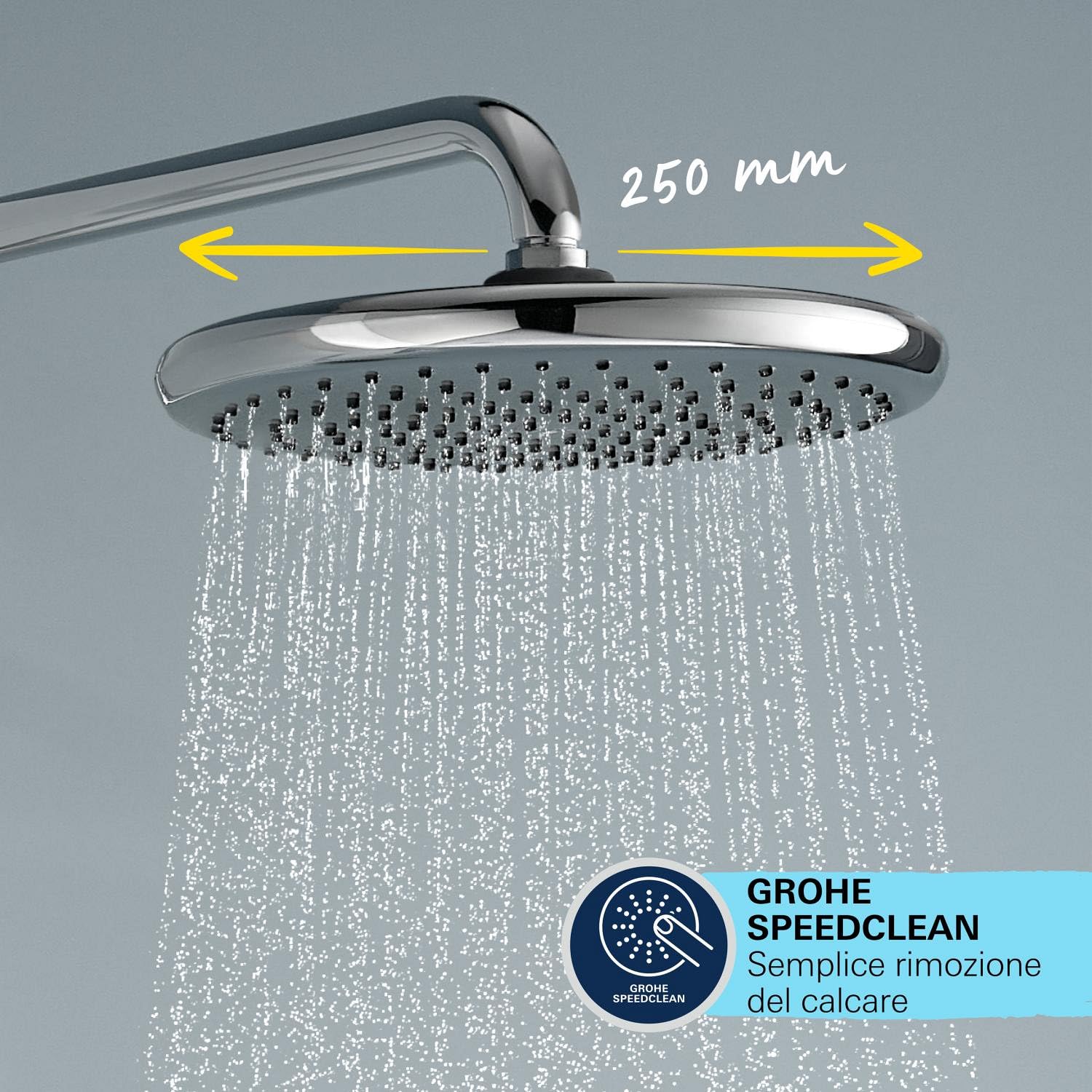 Grohe Vitalio Start 250 26680001 colonna doccia asta 74 cm 2 getti